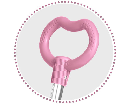 Дитячий самокат триколісний Ricokids Todi рожевий