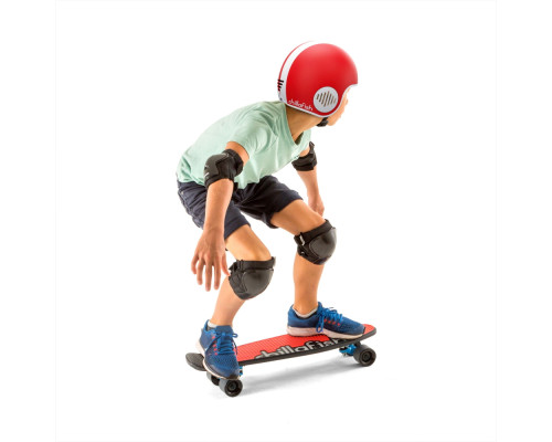 Дитячий самокат-скейтборд Chillafish Skatieskootie 2в1 червоний