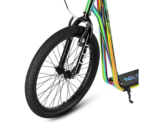 Самокат NILS EXTREME WH10212, різнокольоровий