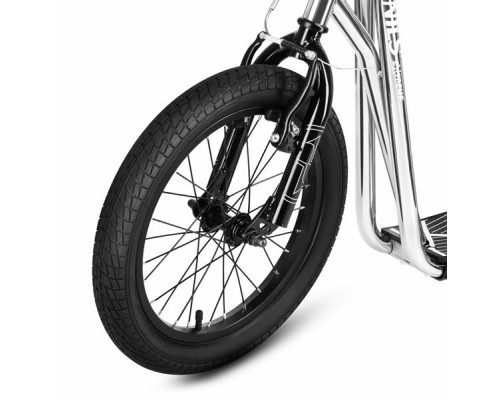 Самокат NILS EXTREME WH10121, чорно-сірий