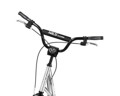 Самокат NILS EXTREME WH10121, чорно-сірий