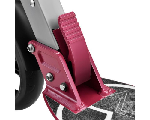 Самокат складний Nils Extreme HM122, сіро-рожевий