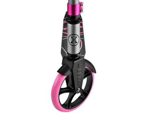 Самокат складний Nils Extreme HM127 сіро-рожевий