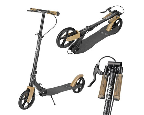 Самокат складний Nils Extreme HM183, чорний