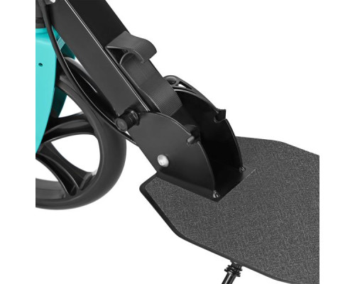 Самокат складний Nils Extreme HM183, чорно-блакитний