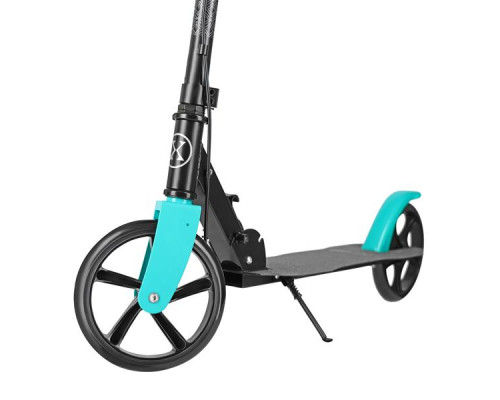 Самокат складний Nils Extreme HM183, чорно-блакитний