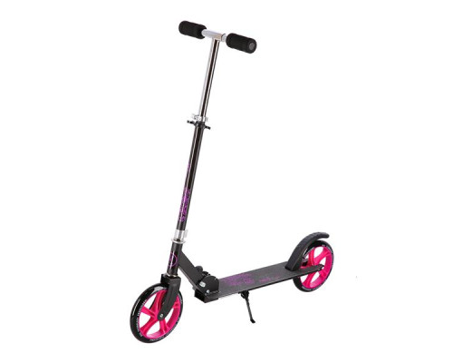 Самокат складний Nils Extreme HM603, чорно-рожевий