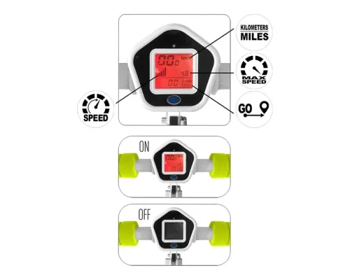 Складний самокат Skids Control з лічильником
