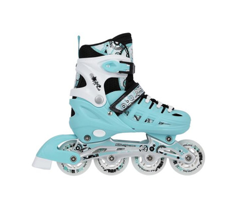 Роликові ковзани 4в1 NILS EXTREME NH10905 розмір M 35-38, блакитні