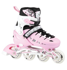Роликові ковзани 4в1 NILS EXTREME NH10905 розмір M 35-38, рожеві