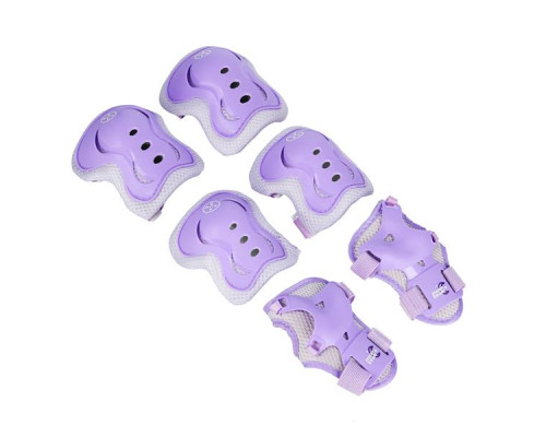 Роликові ковзани з комплектом захисту NILS EXTREME Moonbeam NA0189 розмір L 39-42, фіолетові