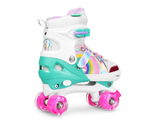 Роликові ковзани NILS Extreme NQ0187 розмір M 35-38, різнокольорові