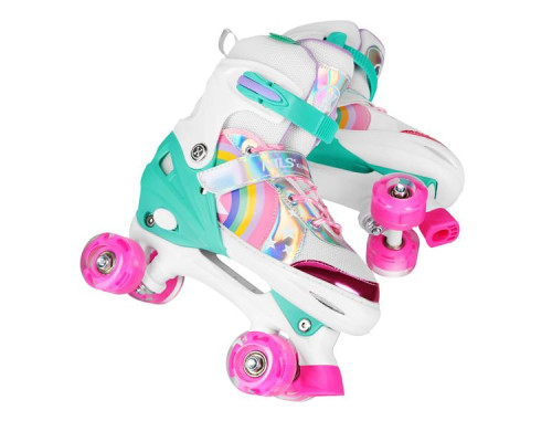 Роликові ковзани NILS Extreme NQ0187 розмір M 35-38, різнокольорові