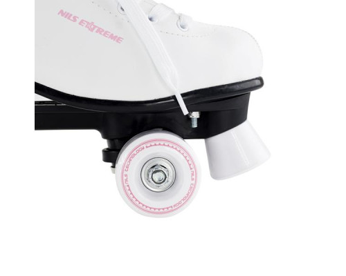 Роликові ковзани Nils Extreme NQ8400 розмір 40, білі