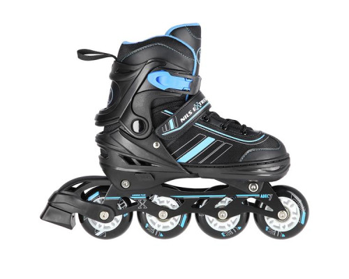 Роликові ковзани 2в1 NILS EXTREME NH18191 розмір L 39-42, чорно-сині