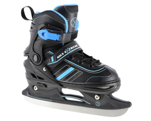 Роликові ковзани 2в1 NILS EXTREME NH18191 розмір L 39-42, чорно-сині