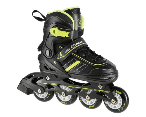 Роликові ковзани 2в1 NILS EXTREME NH18191 розмір L 39-43, чорно-жовті