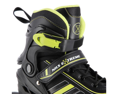Роликові ковзани 2в1 NILS EXTREME NH18191 розмір L 39-43, чорно-жовті