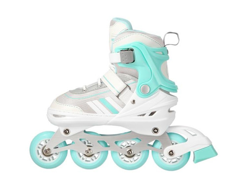 Роликові ковзани 2в1 NILS EXTREME NH18191 розмір S 29-33, біло-блакитні