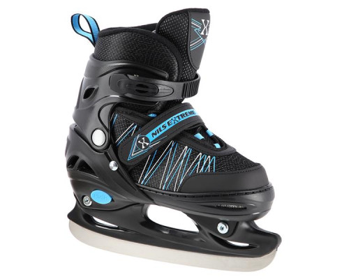 Роликові ковзани 2в1 NILS EXTREME NH11912A розмір S 31-34, чорно-блакитні