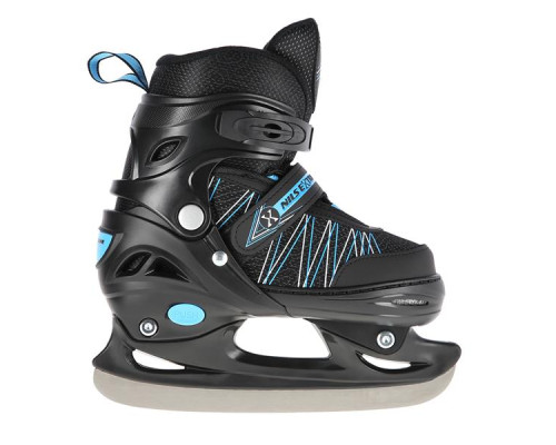 Роликові ковзани 2в1 NILS EXTREME NH11912A розмір S 31-34, чорно-блакитні