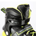 Роликові ковзани 4в1 NILS EXTREME NH18192 розмір M 34-38, чорно-жовті