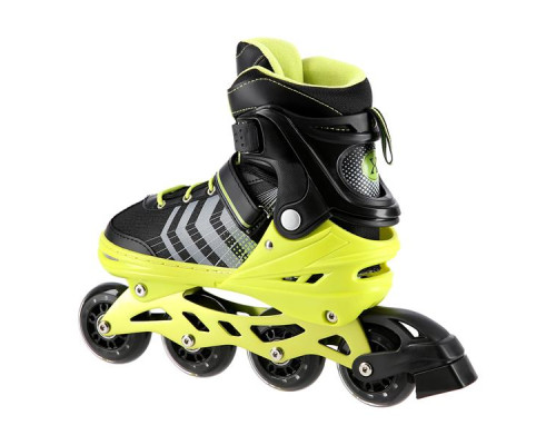 Роликові ковзани 4в1 NILS EXTREME NH18192 розмір L 39-43, чорно-жовті