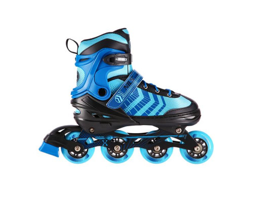 Роликові ковзани 4в1 NILS EXTREME NH18192A розмір S 29-33, чорно-сині