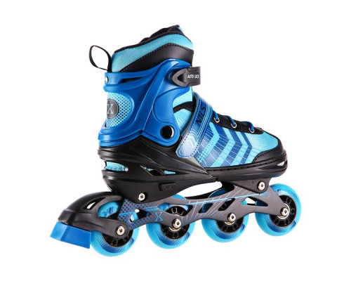 Роликові ковзани 4в1 NILS EXTREME NH18192A розмір S 29-33, чорно-сині