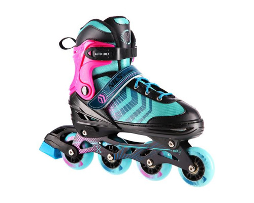 Роликові ковзани 4в1 NILS EXTREME NH18192A розмір L 39-43, різнокольорові