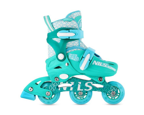 Роликові ковзани NILS EXTREME NA13102 розмір XS 26-29, зелені