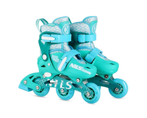 Роликові ковзани NILS EXTREME NA13102 розмір XS 26-29, зелені