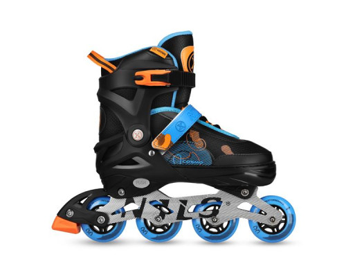 Роликові ковзани NILS EXTREME NA13808 розмір L 38-41, чорно-сині