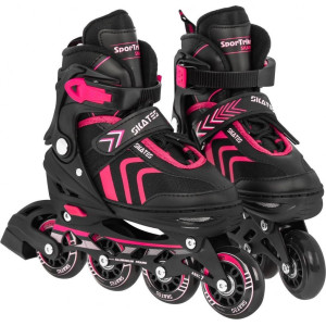 Набір роликових ковзанів 4 в 1 Розмір 29-33 Рожевий