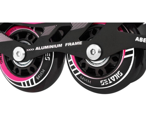 Набір роликових ковзанів 4 в 1 Розмір 29-33 Рожевий