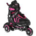 Набір роликових ковзанів 4 в 1 Розмір 29-33 Рожевий
