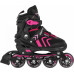 Набір роликових ковзанів 4 в 1 Розмір 29-33 Рожевий