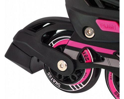 Набір роликових ковзанів 4 в 1 Розмір 29-33 Рожевий