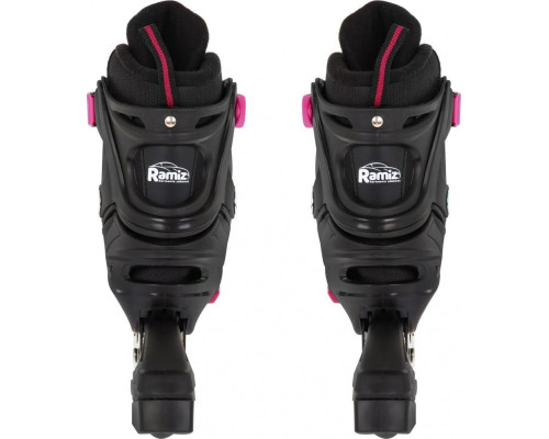 Набір роликових ковзанів 4 в 1 Розмір 29-33 Рожевий