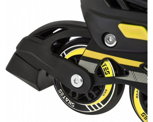 Набір роликових ковзанів 4 в 1 Розмір 34-38 Жовтий