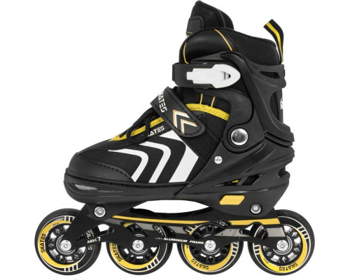 Набір роликових ковзанів 4 в 1 Розмір 34-38 Жовтий