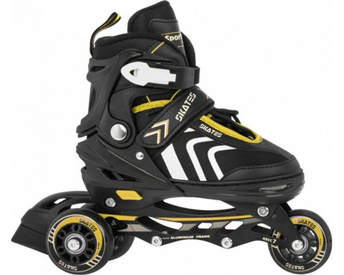 Набір роликових ковзанів 4 в 1 Розмір 34-38 Жовтий