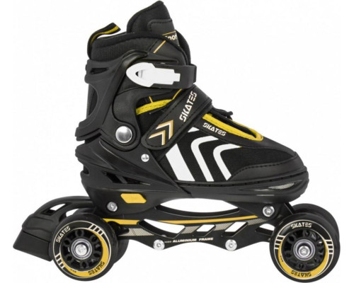 Набір роликових ковзанів 4 в 1 Розмір 34-38 Жовтий