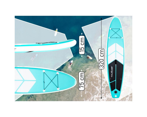 Надувна SUP дошка (Сапборд) THUNDER COAST MINT 320 Надувна SUP дошка (Сапборд) THUNDER COAST MINT 320