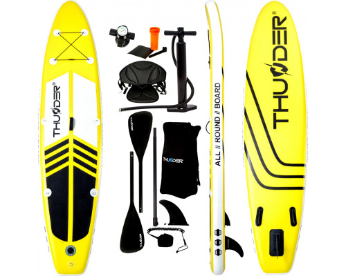Надувна SUP дошка (Сапборд) THUNDER COAST YELLOW 320 Надувна SUP дошка (Сапборд) THUNDER COAST YELLOW 320