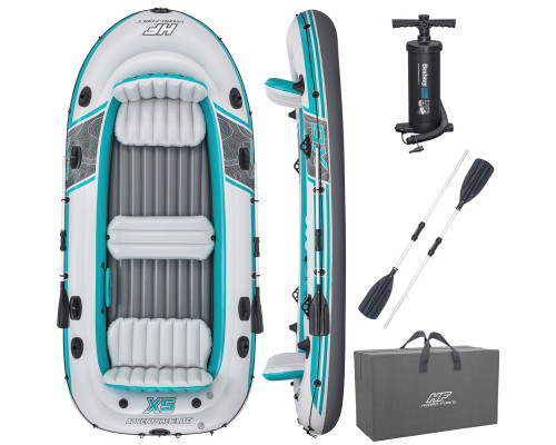 Надувний човен Hydro-Force Adventure Elite X5 Bestway 65159 Надувний човен Hydro-Force Adventure Elite X5 Bestway 65159