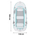 Надувний човен Hydro-Force Adventure Elite X5 Bestway 65159