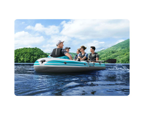 Надувний човен Hydro-Force Adventure Elite X5 Bestway 65159 Надувний човен Hydro-Force Adventure Elite X5 Bestway 65159