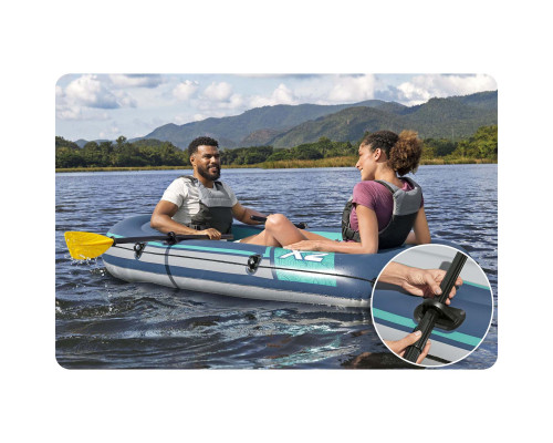 Надувний човен Trek X2 232 x 118 см Bestway 61153 Надувний човен Trek X2 232 x 118 см Bestway 61153