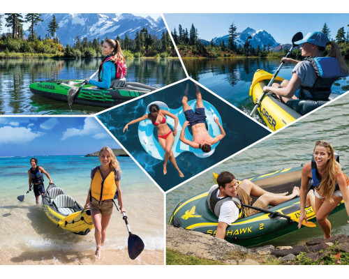 Надувний човен Intex 68380 Seahawk 3, 295 x 137 x 43 см Надувний човен Intex 68380 Seahawk 3, 295 x 137 x 43 см